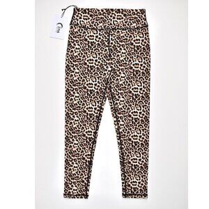 ZYIA Active Leopard Brilliant Scrunchy What Hi Rise 7/8 Legging NEW 6-8